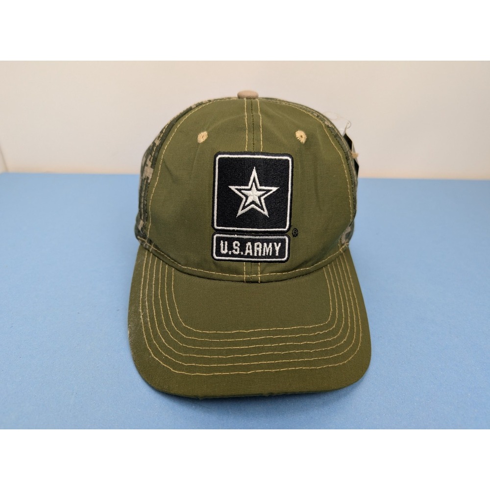 JWM Official US Army Camo Patch Adjustable Baseball Hat Cap